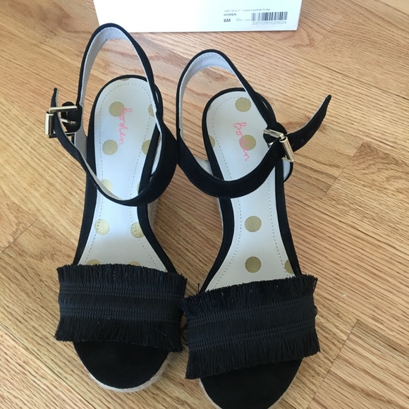 Boden Laticia Espadrilles wedge size 6 - Picture 3 of 5